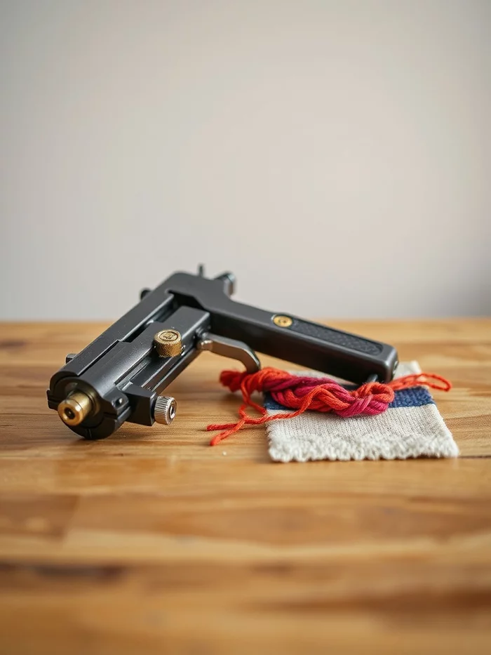 Threading a Tufting Gun Guide