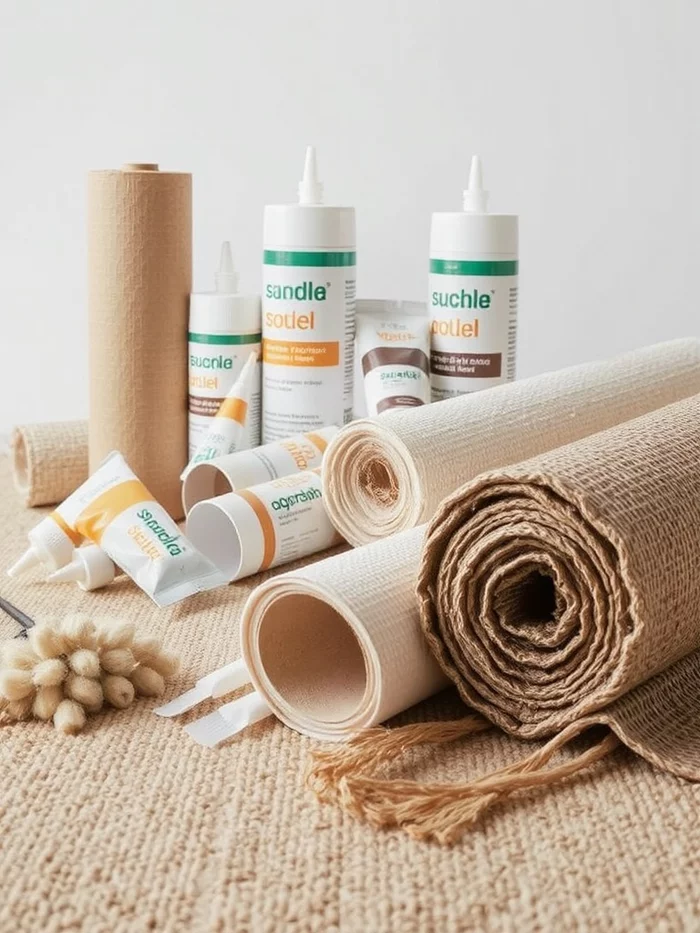 Adhesives and Backing for Rugs